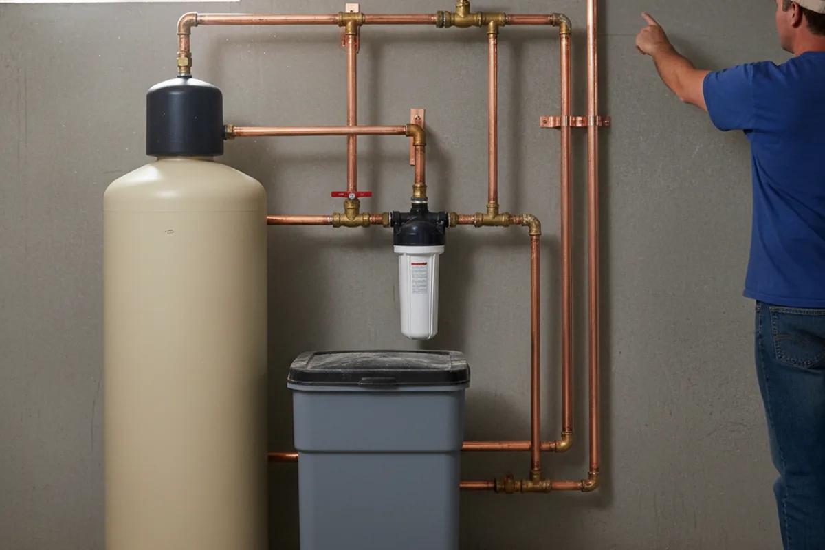 Whole-house water treatment system installed in Garfield